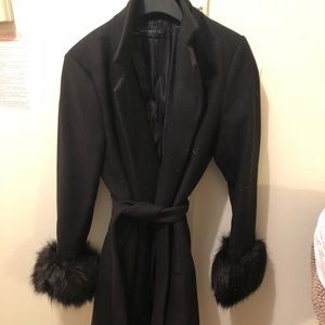 Zara wool long coat